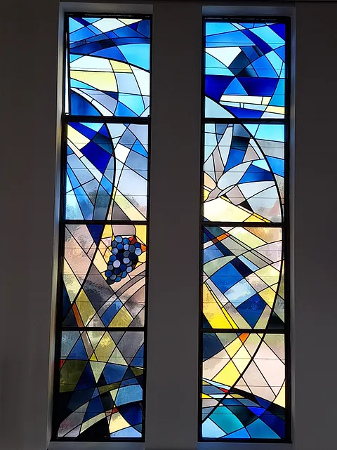 Christuskirchenfenster rechts-hinten