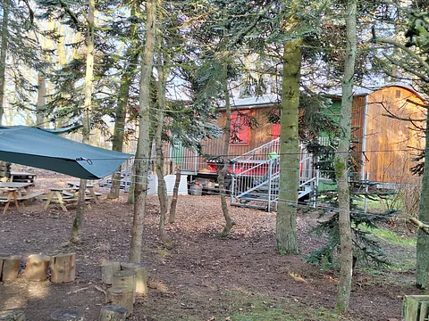 Der Bauwagen der Waldgruppe